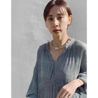 アメリヴィンテージ(Ameri VINTAGE)のAmeri◆CIRCLE CHOKER シルバー(ネックレス)