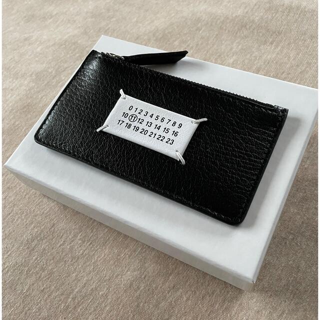 Maison Martin Margiela(マルタンマルジェラ)の新品 メゾン マルジェラ カレンダータグ カードケース 小銭入れ 財布 ブラック レディースのファッション小物(財布)の商品写真