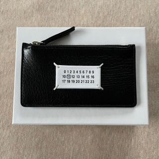 マルタンマルジェラ(Maison Martin Margiela)の新品 メゾン マルジェラ カレンダータグ カードケース 小銭入れ 財布 ブラック(財布)