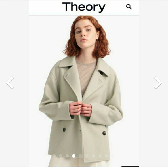 theory(セオリー)のセオリー　Theory　Pコート ピーコート レディースのジャケット/アウター(ピーコート)の商品写真