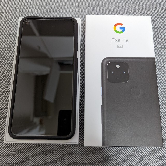 【美品】Google Pixel 4a (5G) おまけ付きスマホ/家電/カメラ