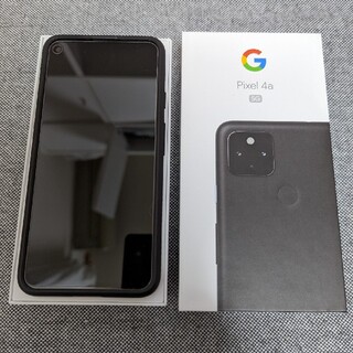 【美品】Google Pixel 4a (5G) おまけ付き(スマートフォン本体)