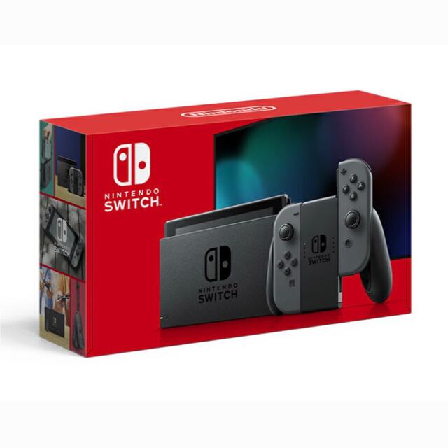 Nintendo Switch(ニンテンドースイッチ)の【新品未使用】Nintendo Switch グレー エンタメ/ホビーのゲームソフト/ゲーム機本体(家庭用ゲーム機本体)の商品写真