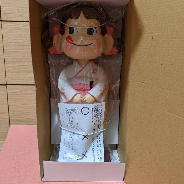 在庫定番 不二家 - 週末お値下げ中 不二家ペコちゃん首振り人形 着物