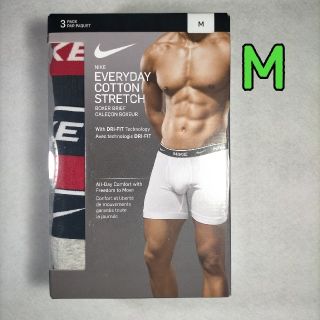 ナイキ(NIKE)のボクサーパンツ ナイキ ストレッチコットン 綿 M 3枚(ボクサーパンツ)