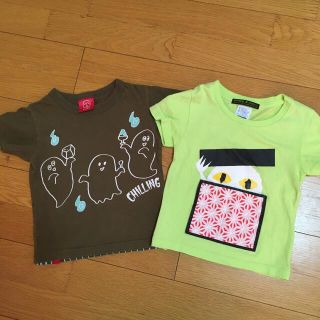 オジコ(OJICO)のおばけTシャツセット　せなけいこ　オジコ　100(Tシャツ/カットソー)