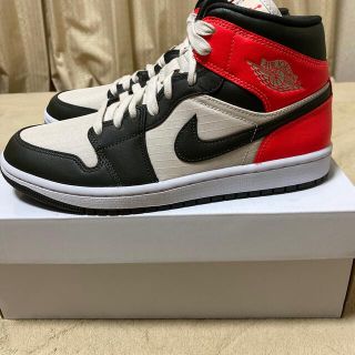 ナイキ(NIKE)のNIKE エアジョーダン1 MID WMS 27cm(スニーカー)