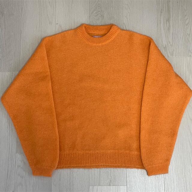 ERL mohair alpaca orange ニット セーター