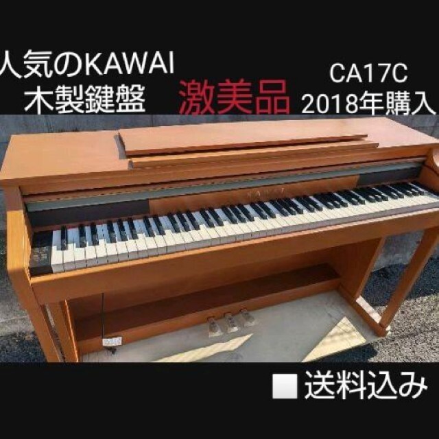 送料込み 木製鍵盤 激可愛いkawai 電子ピアノ Ca17 17年製 E Atai Ninki 電子ピアノ Cpmalaysia Com