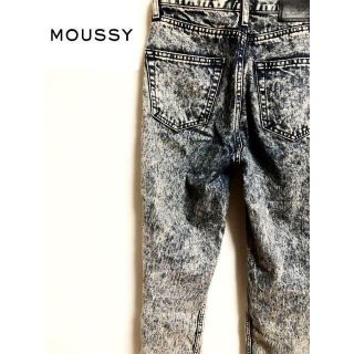 マウジー(moussy)のMoussy マウジー デニム vintage ケミカルウォッシュ ジーパン(デニム/ジーンズ)