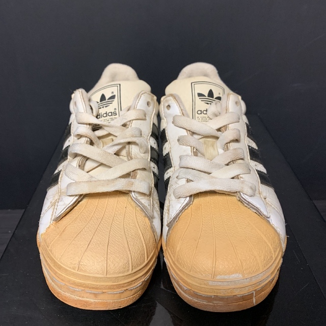 adidas(アディダス)の90s  SUPER STAR 希少サイズ　21㎝ キッズ/ベビー/マタニティのキッズ靴/シューズ(15cm~)(スニーカー)の商品写真