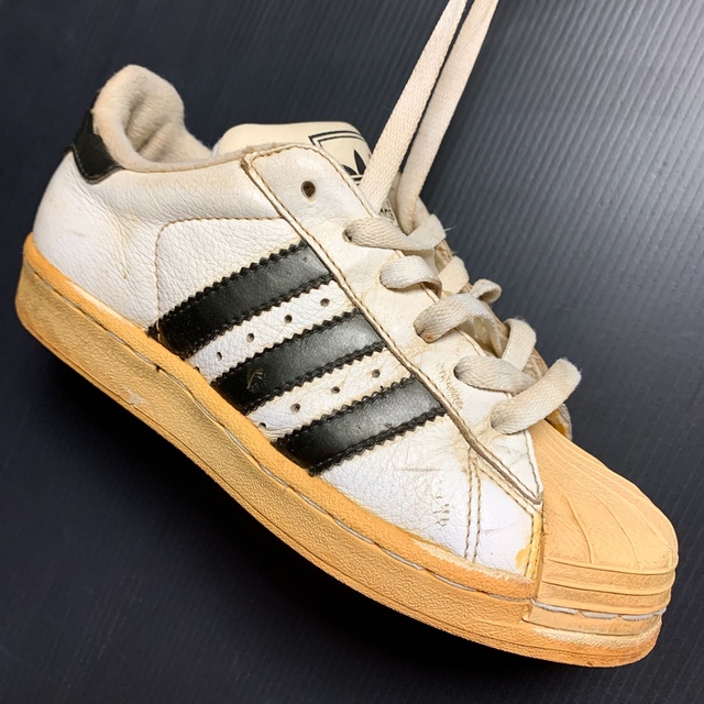 adidas(アディダス)の90s  SUPER STAR 希少サイズ　21㎝ キッズ/ベビー/マタニティのキッズ靴/シューズ(15cm~)(スニーカー)の商品写真