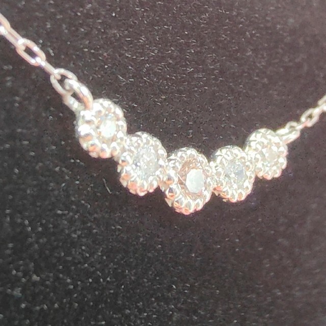 (写真変更)天然ピンクダイヤモンドとダイヤモンドのネックレス