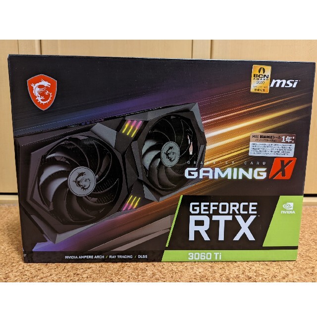 メーカー包装済】 MSI RTX3060Ti X GAMING PCパーツ - zoopalic.com