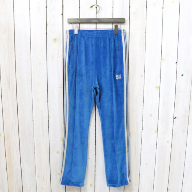 Needles - Needles Narrow Track Pant Velour Blue