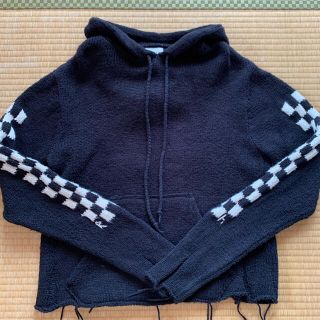 RHUDE checkered knit