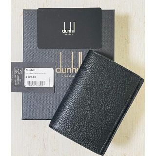 ダンヒル(Dunhill)の★赤字の在庫処分セール★ 新品未使用　ダンヒル　ロゴ　カードケース(名刺入れ/定期入れ)