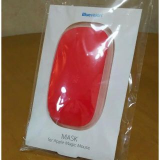 マック(Mac (Apple))のApple Magic Mouse 赤色 極薄シリコン マウスカバー (PC周辺機器)