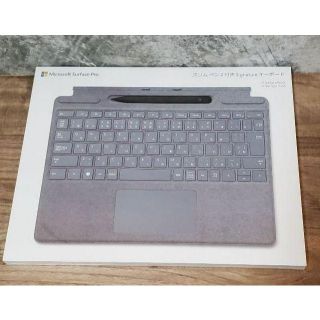 マイクロソフト(Microsoft)の新品未使用⬛マイクロソフト スリム ペン2付き キーボード(PCパーツ)