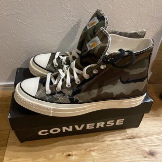 お得　converse carharttコラボ　CAPおまけ