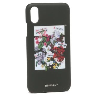 オフホワイト(OFF-WHITE)のオフホワイト 携帯ケース iPhoneケース モバイルケース レディース XS/S ブラック メンズ OFF WHITE OWPA006 pd06(iPhoneケース)