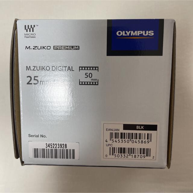 【新品未使用】OLYMPUS M25F1.8 ブラック