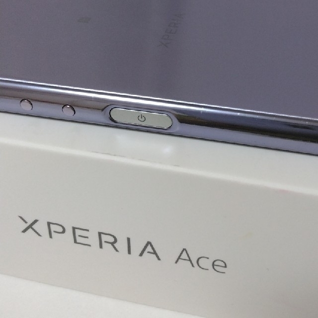 Xperia(エクスペリア)のXperia Ace J3173 パープル スマホ/家電/カメラのスマートフォン/携帯電話(スマートフォン本体)の商品写真