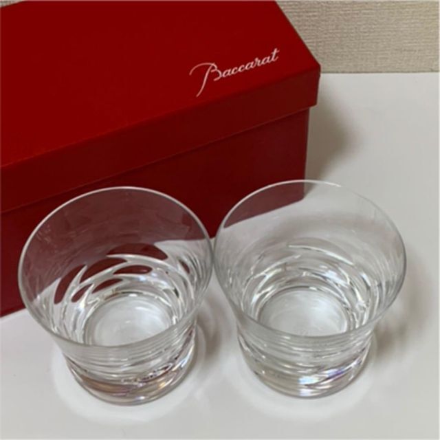 Baccarat - バカラ ロックグラス ペア 2012年 ローラ イヤーグラス