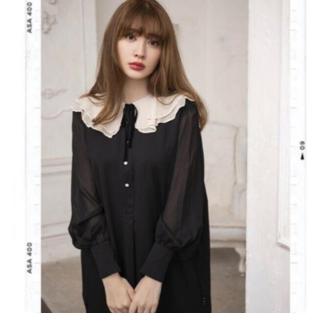 Her lip to(ハーリップトゥ)のher lip to Romantic Volume Sleeve Midi レディースのスカート(ひざ丈スカート)の商品写真