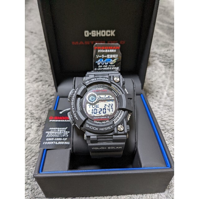 円高還元 G-SHOCK - FROGMAN　GWF-1000-1JF CASIO　G-SHOCK 腕時計(デジタル)