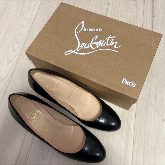 Christian Louboutin(クリスチャンルブタン)の【正規品・新品】クリスチャンルブタン シンプルパンプス 7cmヒール（38.5） レディースの靴/シューズ(ハイヒール/パンプス)の商品写真