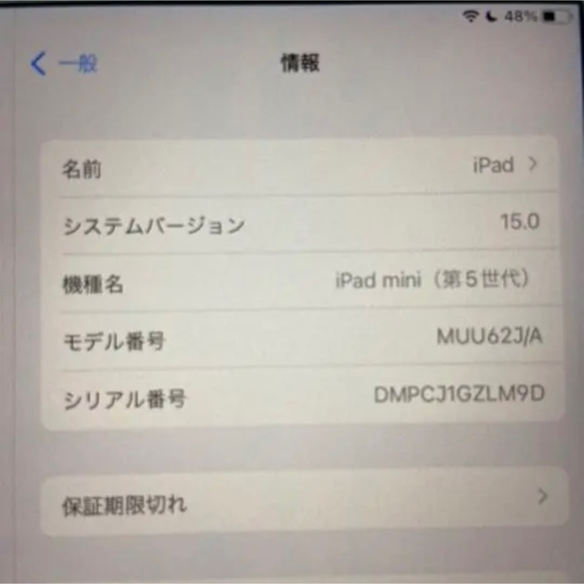 iPad mini5 GB Wi Fiモデル Apple Pencil付き タブレット