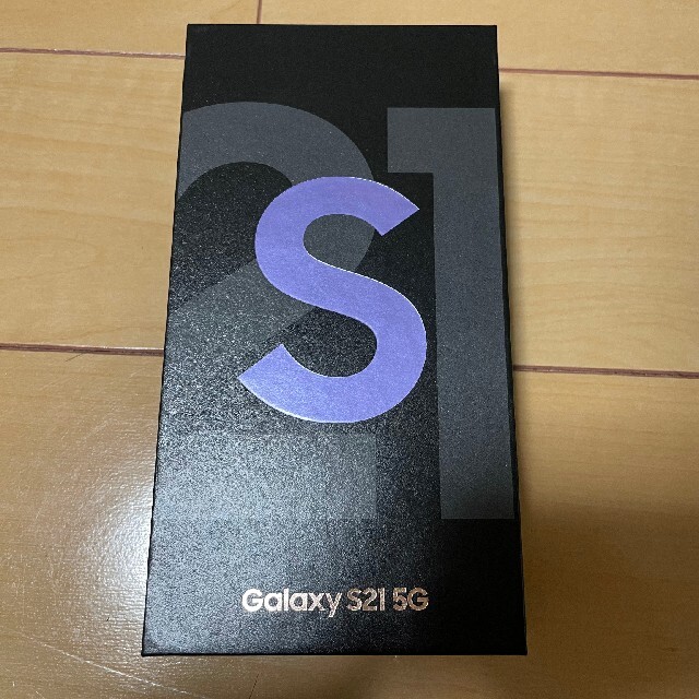 au Galaxy S21 SCG09 バイオレット SIMロック解除
