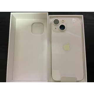 アップル(Apple)のiPhone13mini 128gb au SIMフリー スターライト(スマートフォン本体)