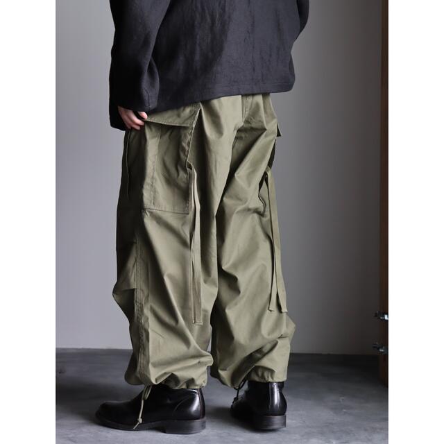 23ss HYKE M-51 TYPE SHELL PANTS Sサイズ - ワークパンツ