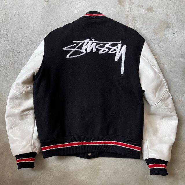 STUSSY(ステューシー)の【世界1000着限定】old stussy varsity jacket  メンズのジャケット/アウター(スタジャン)の商品写真