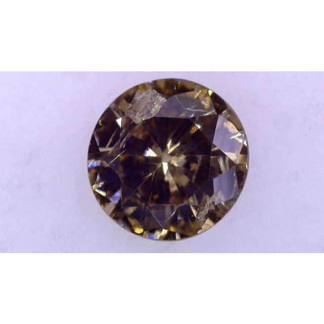 ダイヤ・ルース 0.453ct FANCY LIGHT BROWN I-1