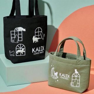 カルディ(KALDI)のカルディ 猫の日バッグ 2022 トートバッグ&カレンダー KALDI (トートバッグ)