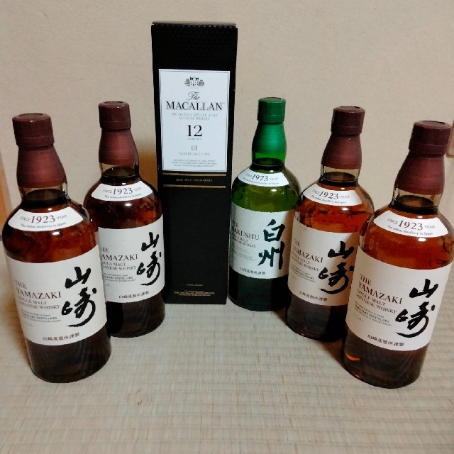 食品/飲料/酒山崎12年♡と竹鶴17年合計4本セット