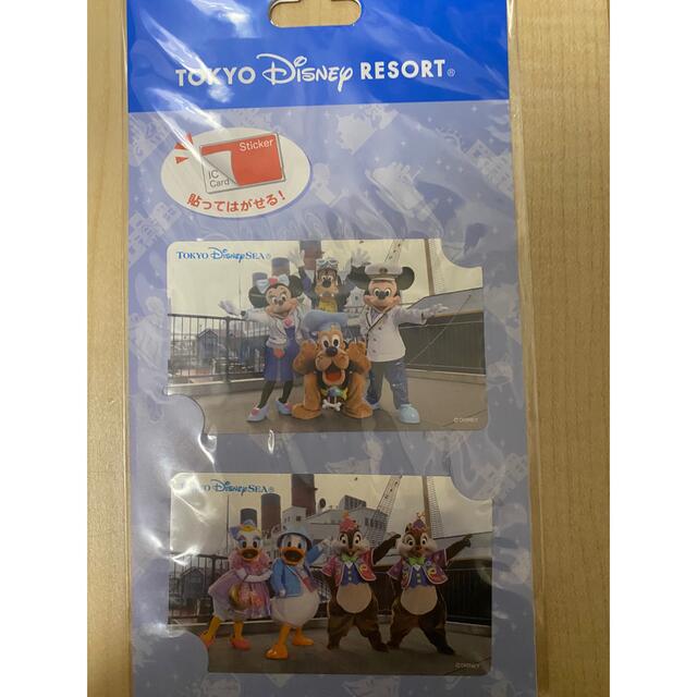 Disney(ディズニー)のディズニーリゾート　ICカードステッカー エンタメ/ホビーのおもちゃ/ぬいぐるみ(キャラクターグッズ)の商品写真