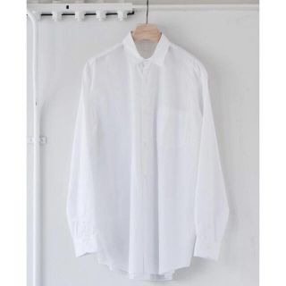 コモリ(COMOLI)の【たか様専用】21aw COMOLI コモリシャツ WHITE 4(シャツ)