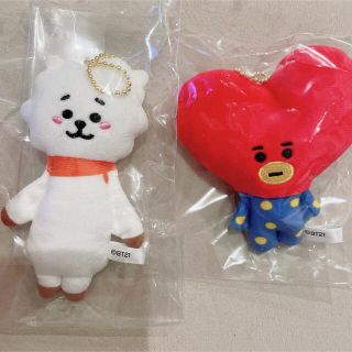 ボウダンショウネンダン(防弾少年団(BTS))のBT21 ふわふわマスコット　TATAとRJ(アイドルグッズ)