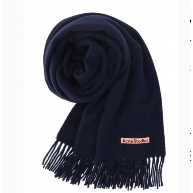 ACNE - Acne Studios CANADA NEW navyblue マフラーの通販 by yuu's
