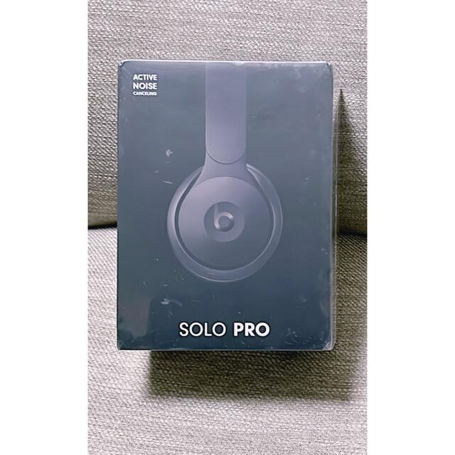 新品未開封 Beats Solo Pro Wireless ブラック ヘッドホン