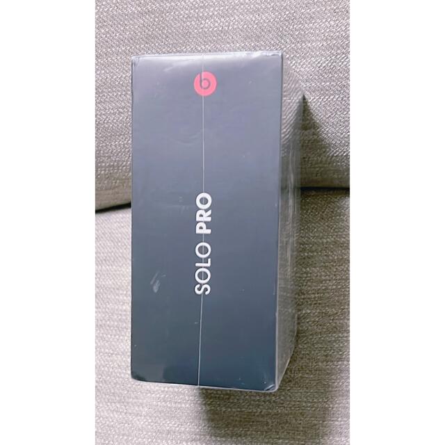 Beats by Dr Dre(ビーツバイドクタードレ)の新品未開封 Beats Solo Pro Wireless ブラック ヘッドホン スマホ/家電/カメラのオーディオ機器(ヘッドフォン/イヤフォン)の商品写真