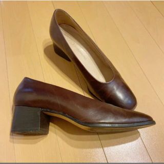 エンゾーアンジョリーニ(Enzo Angiolini)のパンプス　ブラウン　茶色(ハイヒール/パンプス)