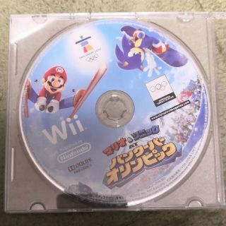 ウィー(Wii)のwii マリオ＆ソニック　バンクーバーオリンピック(家庭用ゲームソフト)