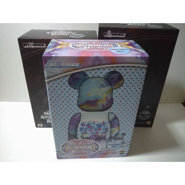 MEDICOM TOY - BE@RBRICK B@BY MARBLE　R@BBRICK　NY@BRICK