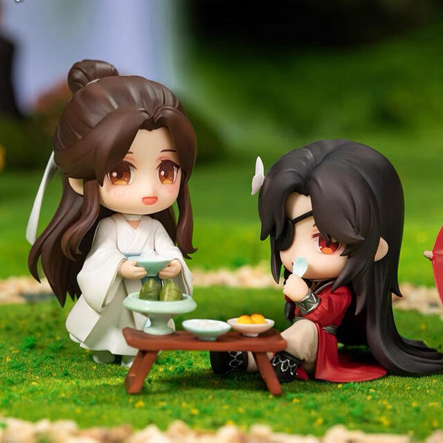 ＊公式＊天官賜福＊極楽雅宴＊特典付フィギュアセット＊謝怜＊花城＊＊ポストカード＊