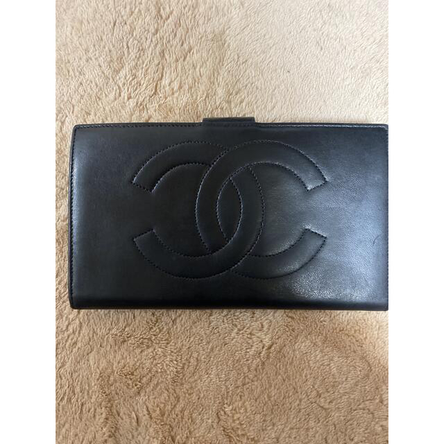 CHANEL 財布　Black